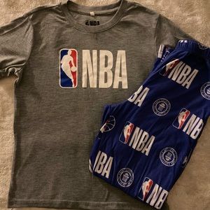 Boy size NBA pajama set